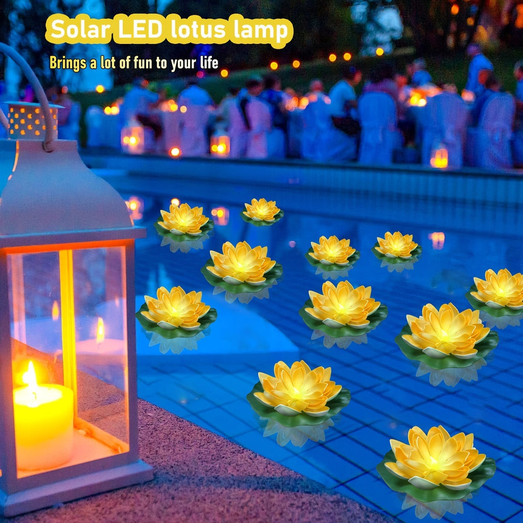 SolarLily – Stylish Lotus Solar LED Lanterns