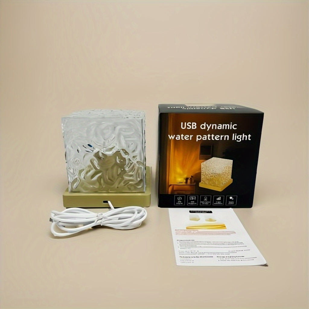 LumiGlow – Modern USB Night Lamp with Touch Control