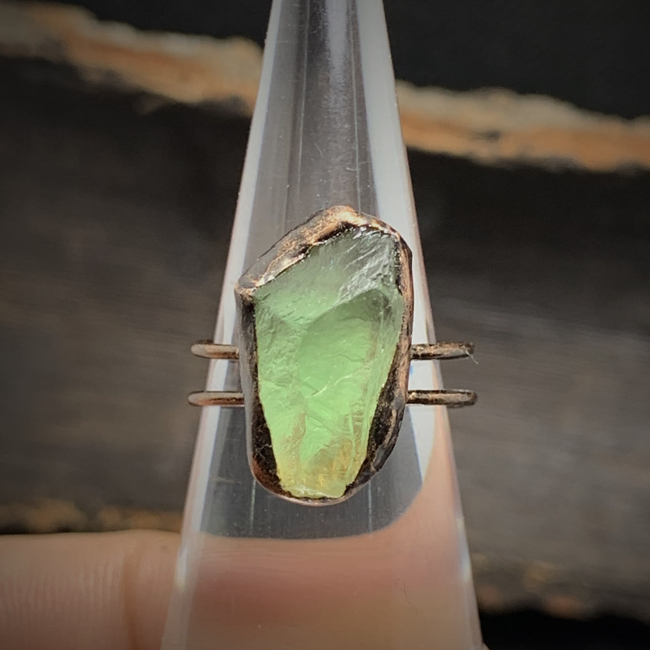 Elegant Natural Birthstones Ring - Selina