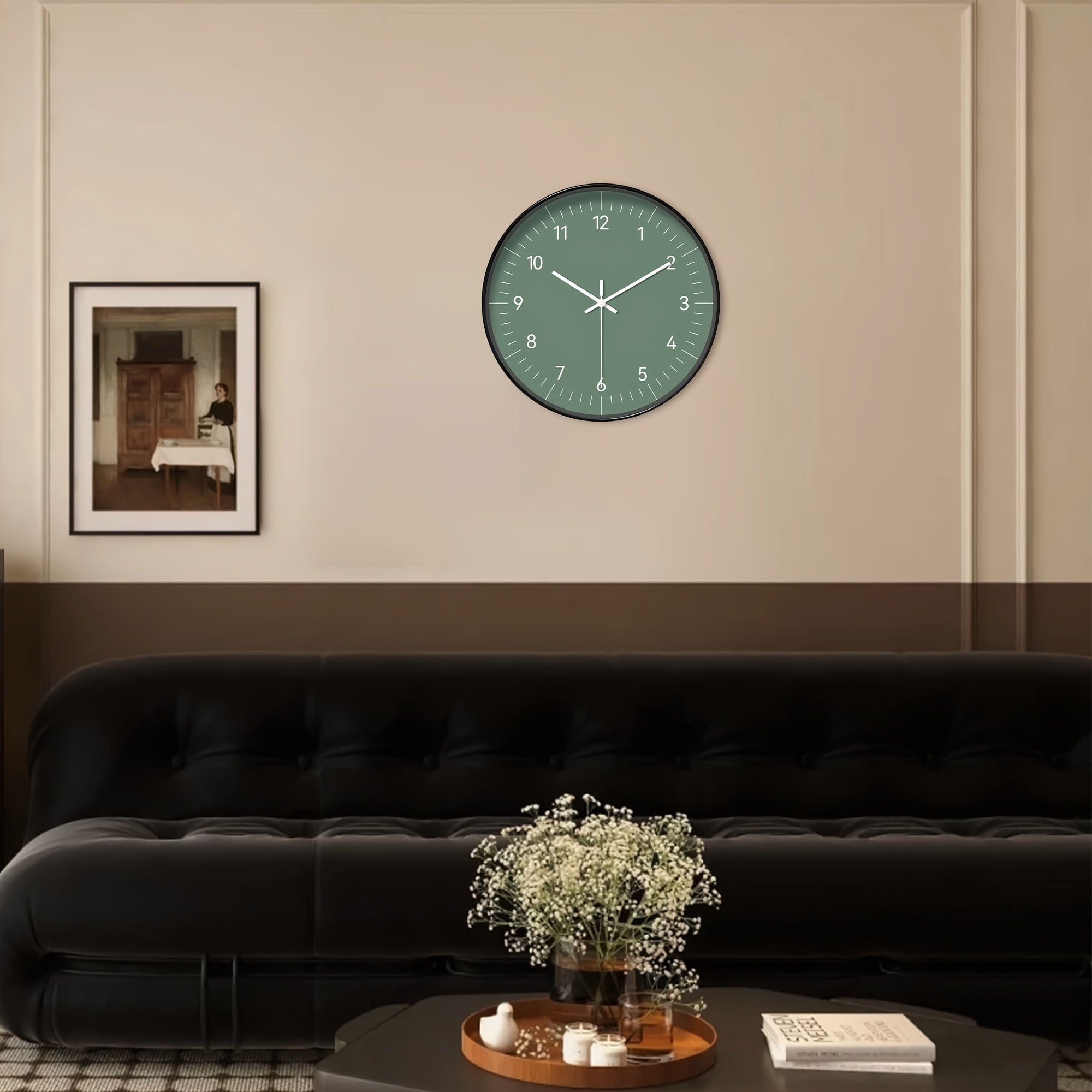 FantasyTime Clock – Elegante Stille Wandklok 20 cm