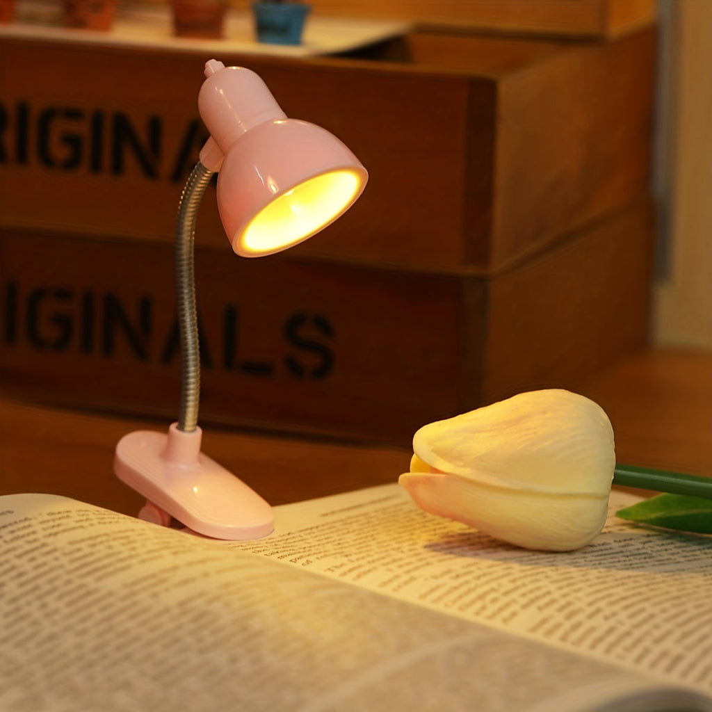 MiniGlow Lamp - Portable Clip-On Reading Light