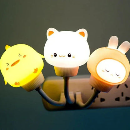 CuddleLight – Cozy Night Light with Timer Function