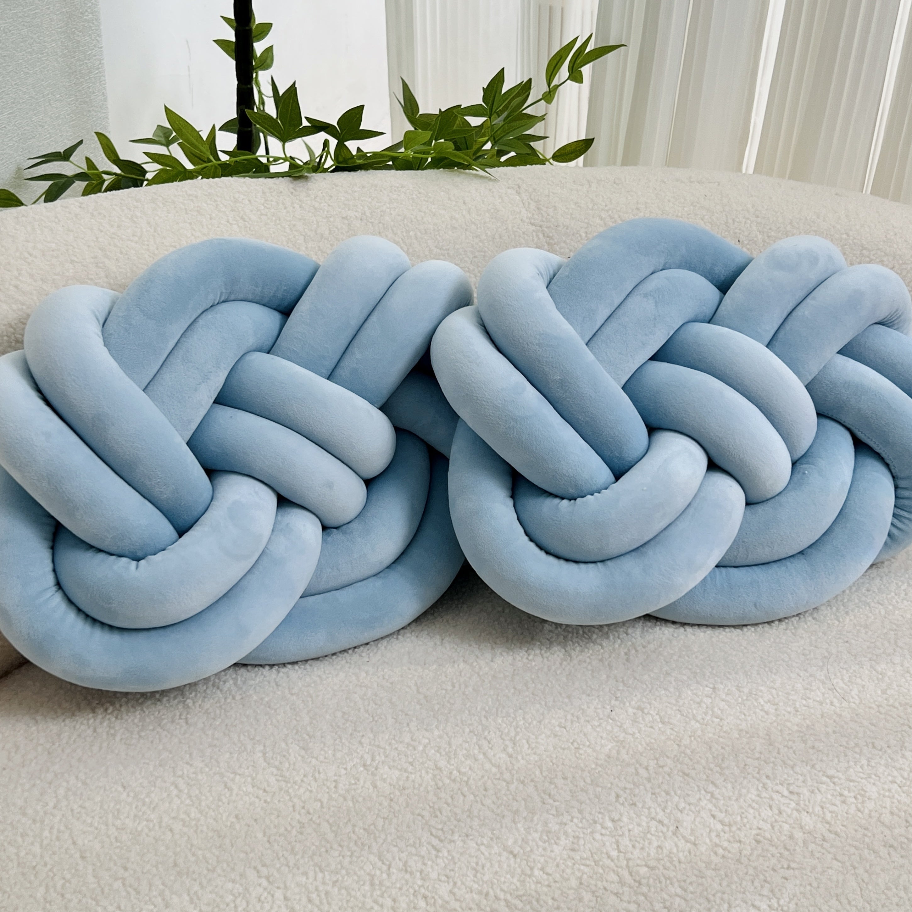 ComfortCloud Cushions - Luxury Plush Cushions with Button Design