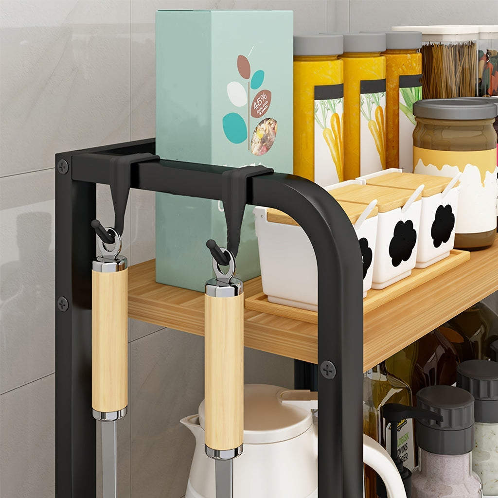 Spicify Storage Rack - Stylish Stainless Steel Kitchen Storage Rack for Organization