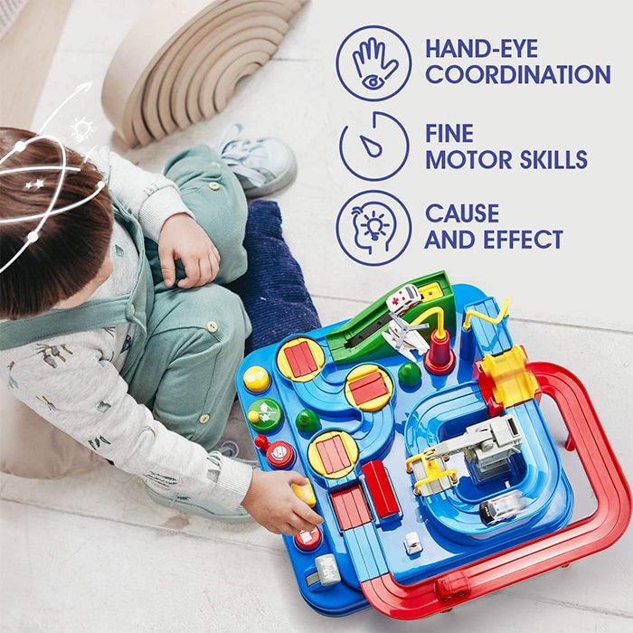 RescueTrack Adventure Set – Educational Toddler Toy
