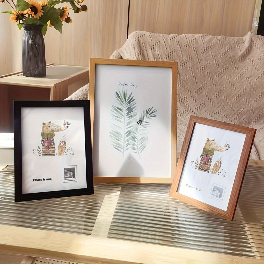 TimelessWood – Classic Wooden Photo Frame for Memories