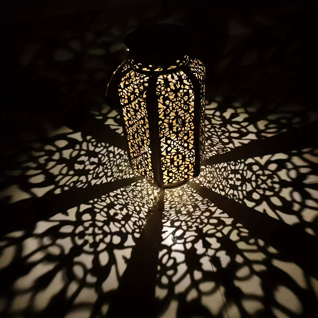 SolarGlow Lantern - Solar-Powered LED Garden Lighting