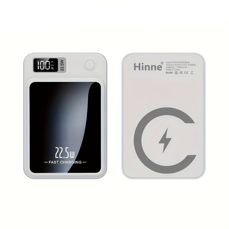 PowerMag - Compact Magnetic Power Bank for Blazing-Fast Charging