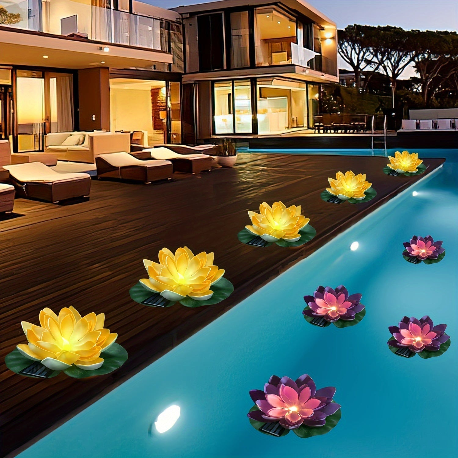SolarLily – Stylish Lotus Solar LED Lanterns