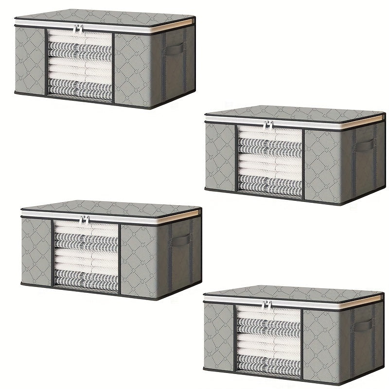 SmartStore - Foldable Storage Bags Set of 4 for Clothes and Bed Linen