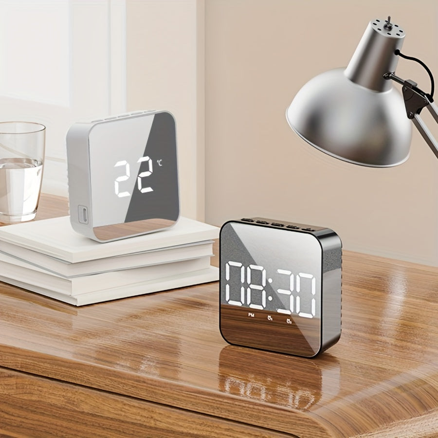 TempView – Stylish LED Clock with Temperature