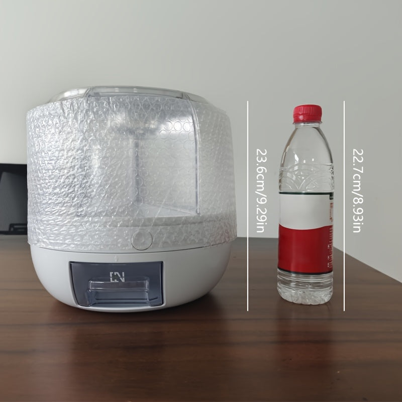 GrainGuard – Elegant Rotating Grain Storage Box