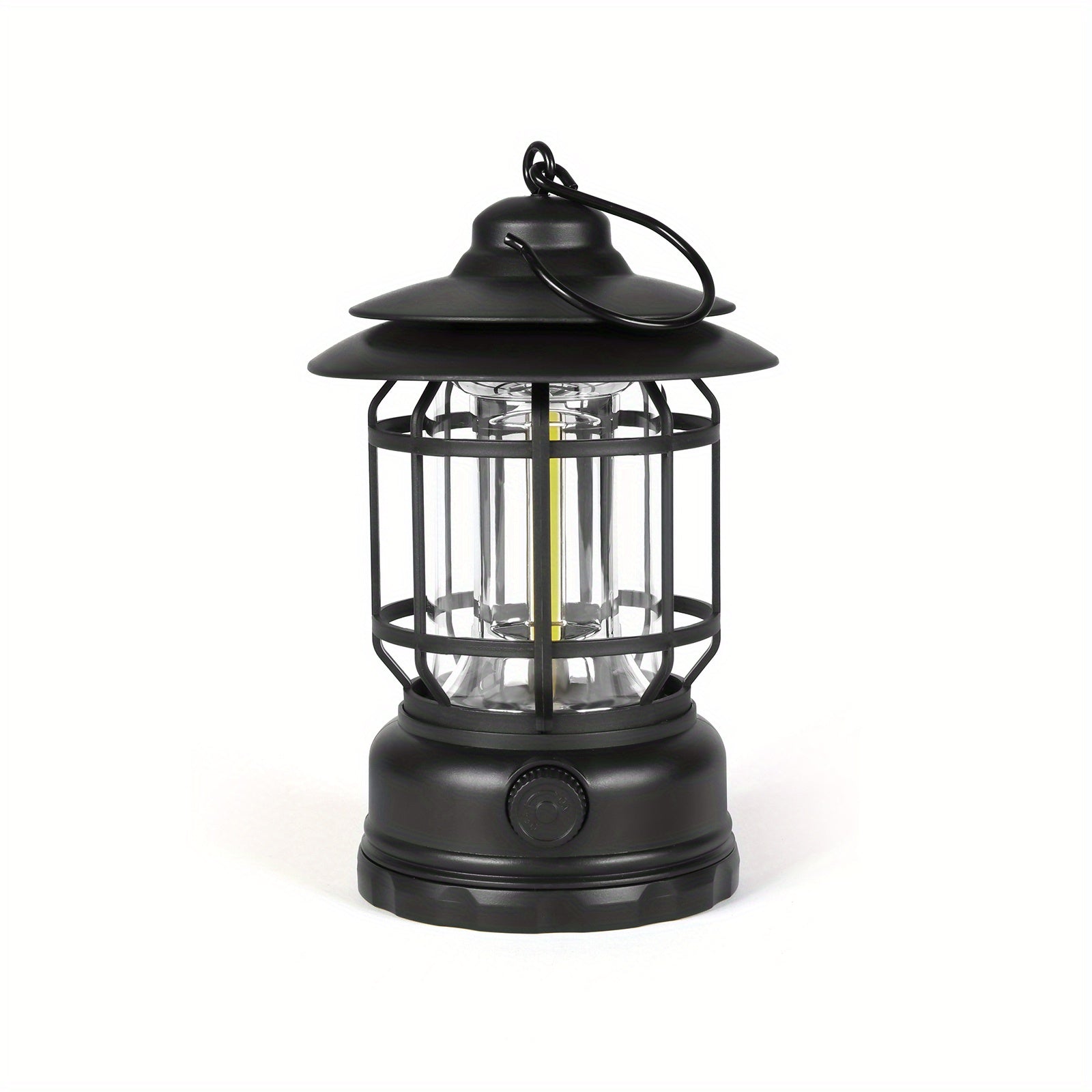 RetroGlow Lamp – Dimmable Rechargeable LED Outdoor Lighting