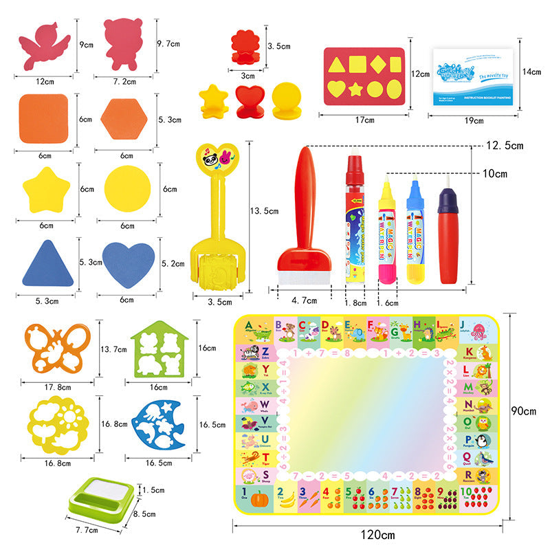 WatercolorMaster Kids - Creative Matte Paint Set