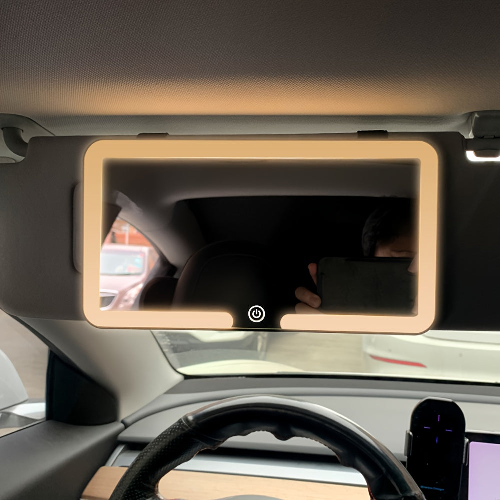 GlowMirror – Dimmable Makeup Mirror with USB Charging