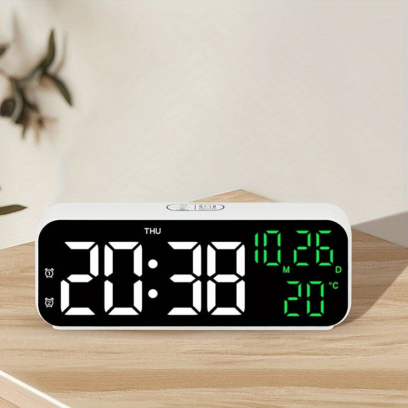 DeskTime - Stylish Digital USB Clock with Date
