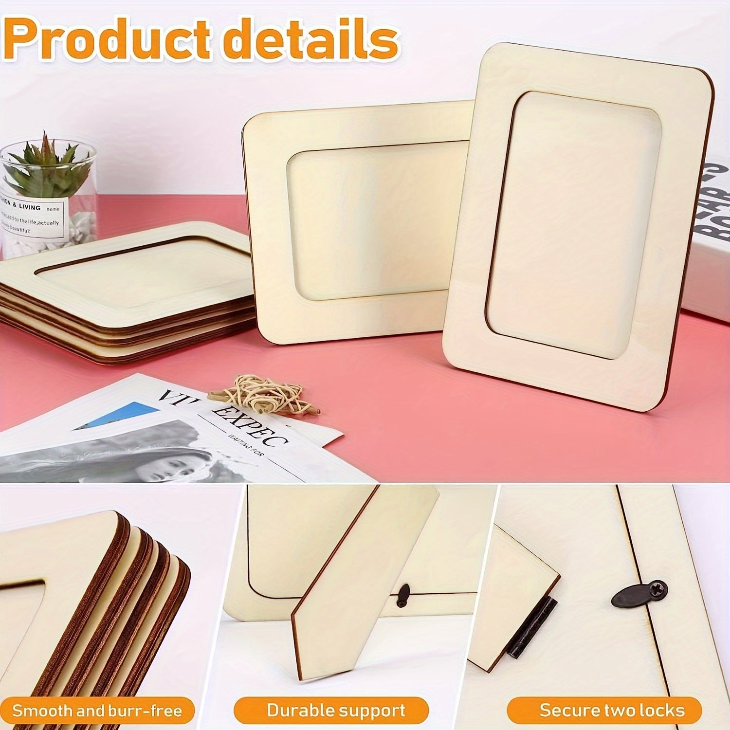 CreativeFrame - Wooden Photo Frames for Unique Decoration