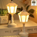 RetroGlow Lamp - Small LED Table Lamp Street Lantern