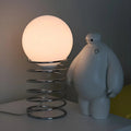 Spring Moon Glow - Elegant Moon Lamp Whiteh Adjustable, Heavenly Light