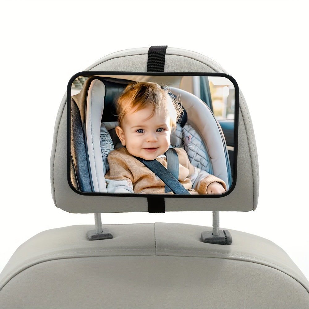 BabySafe – Wide Car Mirror for Safety and Comfort