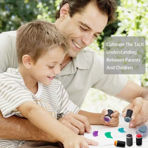 ColorPlay - Creative Finger Paint Set for Color and Fun