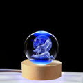 WolfLamp – 3D Wolf Snow Globe LED Night Light