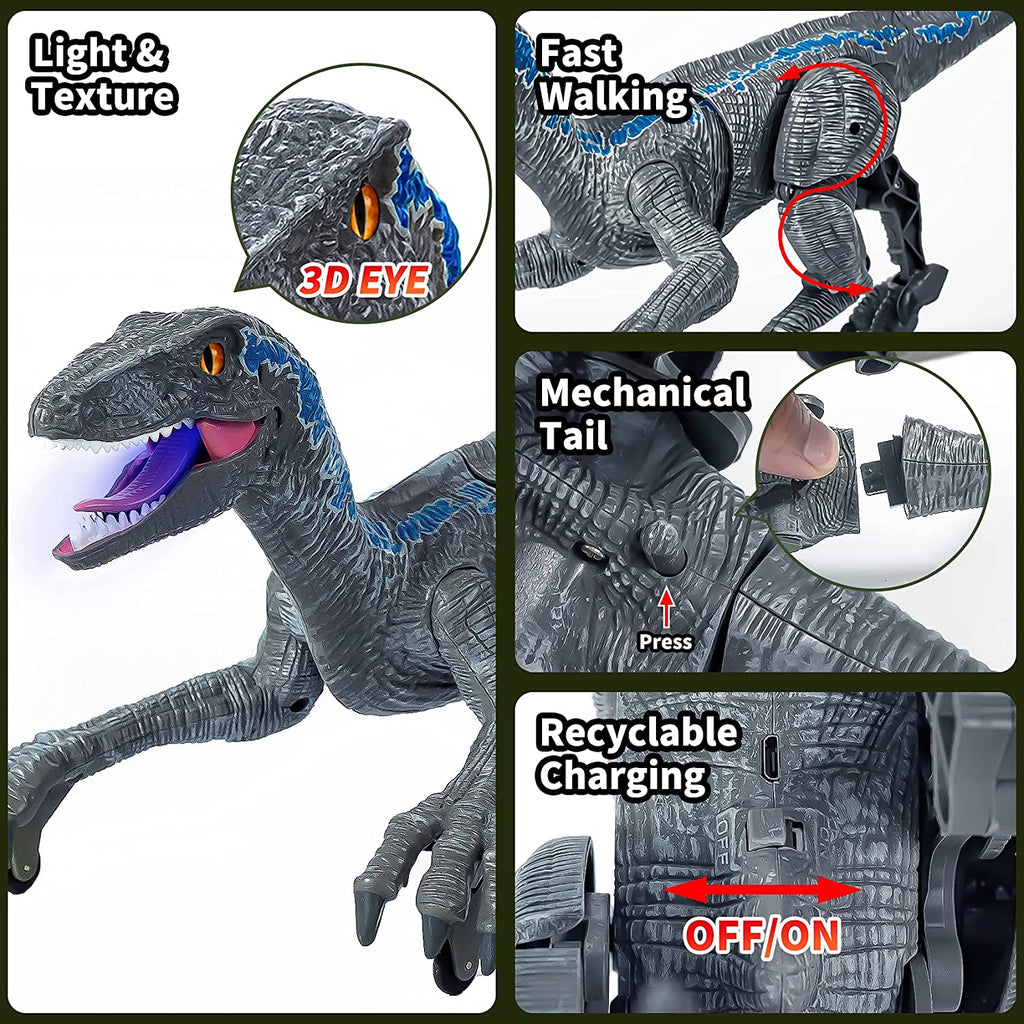DinoMotion – Realistic Remote Control Velociraptor