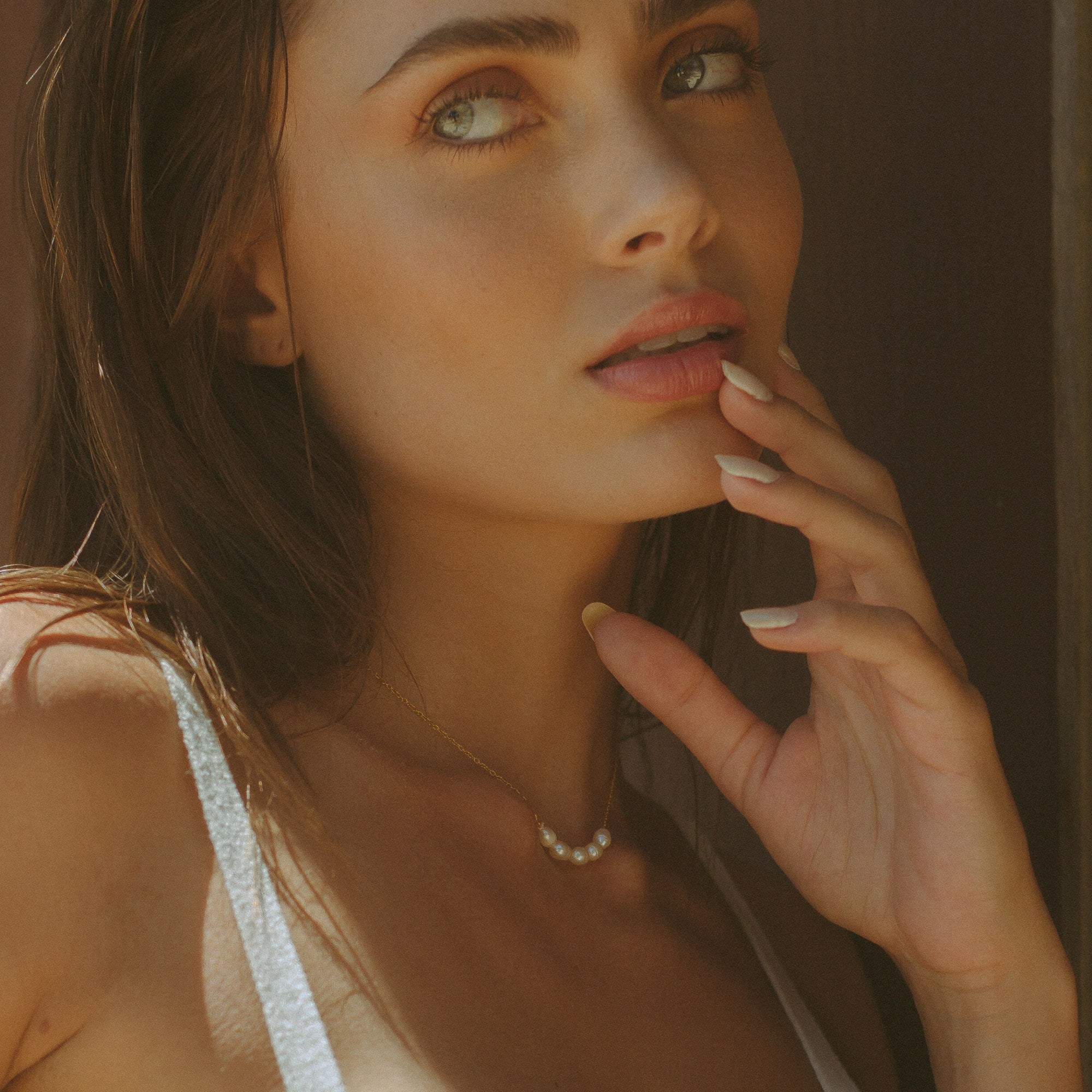 Elegant Celina Necklace with Luxurious Freshwater Pearls