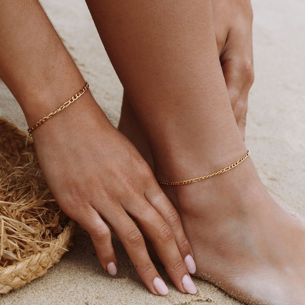 Elegant Ladies Anklet - Amalfi Style