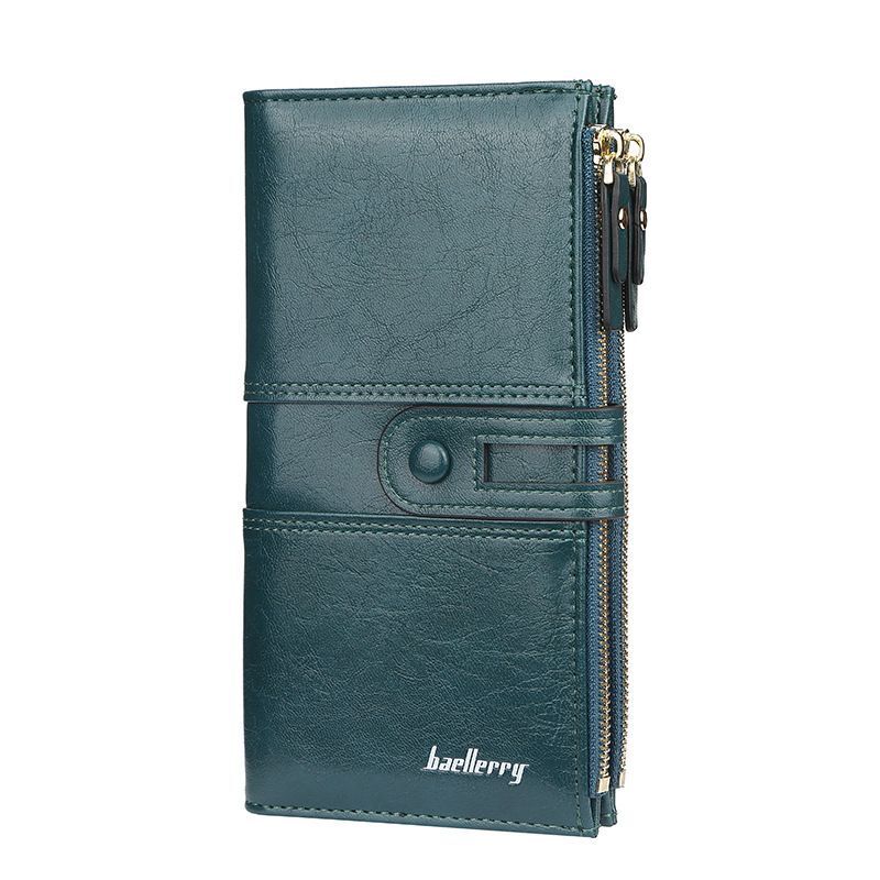 ClassicWallet - Stylish Double Zipper Wallet
