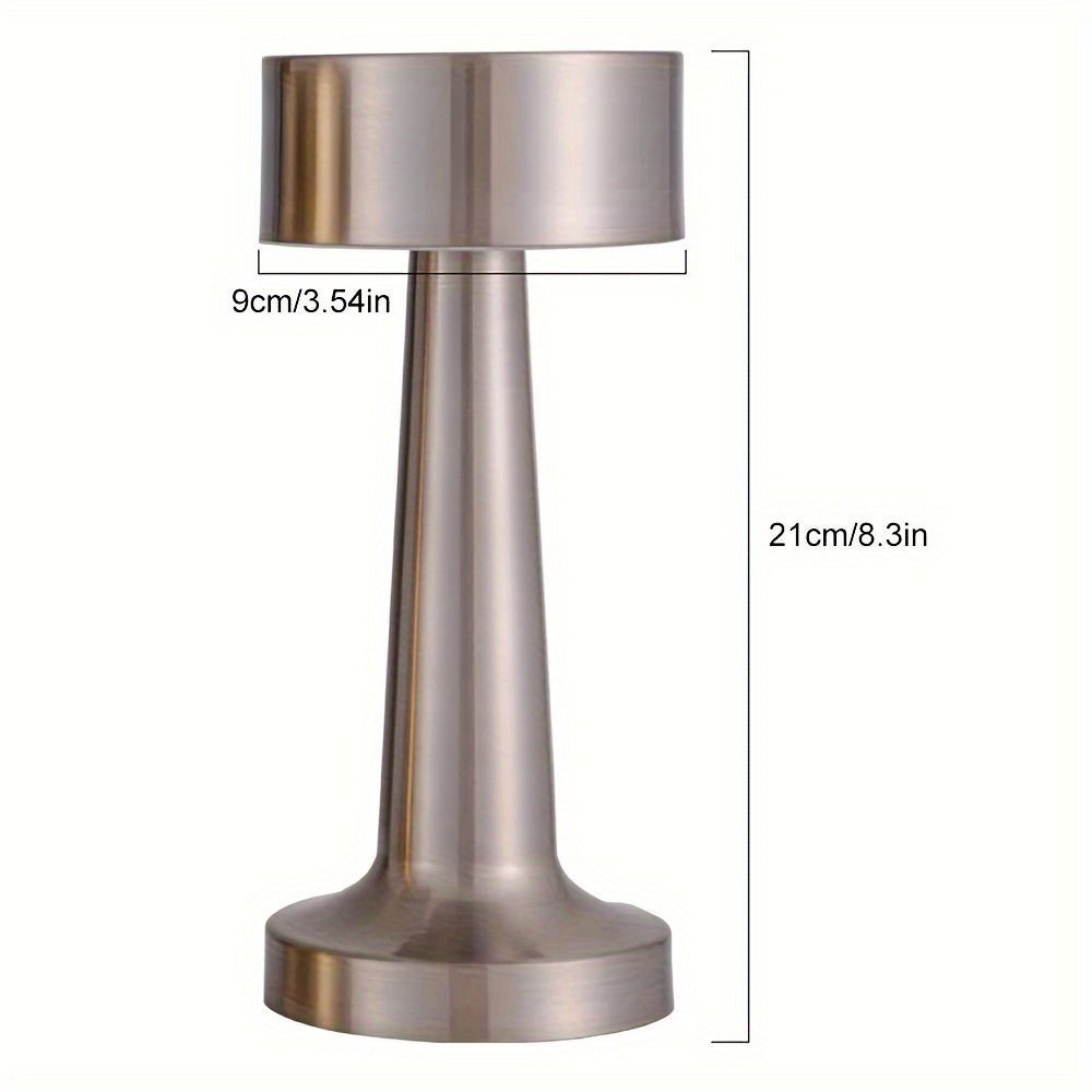 LuxeGlow – Cordless Touch Table Lamp with 3 Colors