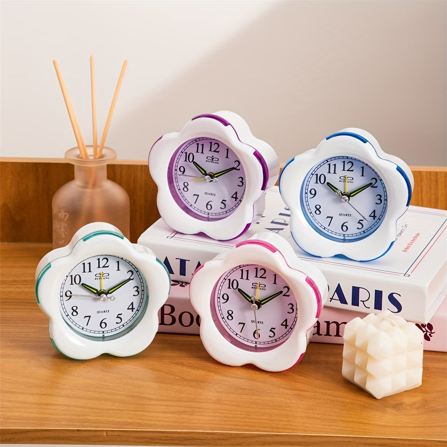 BloomTime - Trendy Floral Alarm Clock for Your Room