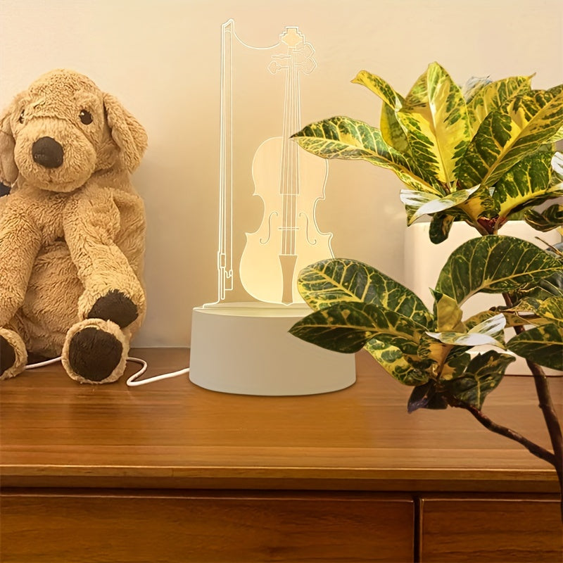 CelloGlow Lamp - 3D LED Night Light