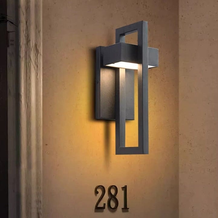 EclatDusk Wall Lamp - Luxury LED Outdoor Light for Modern Design