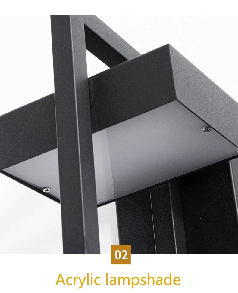 EclatDusk Wall Lamp - Luxury LED Outdoor Light for Modern Design