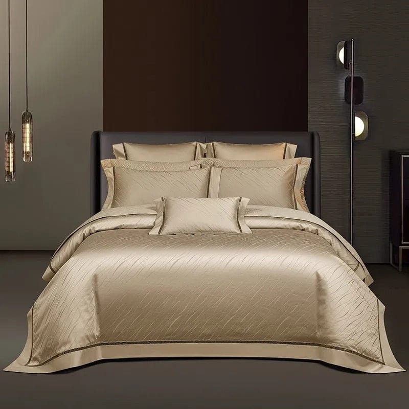 Elegance Gold – Luxury Egyptian Cotton Duvet Cover