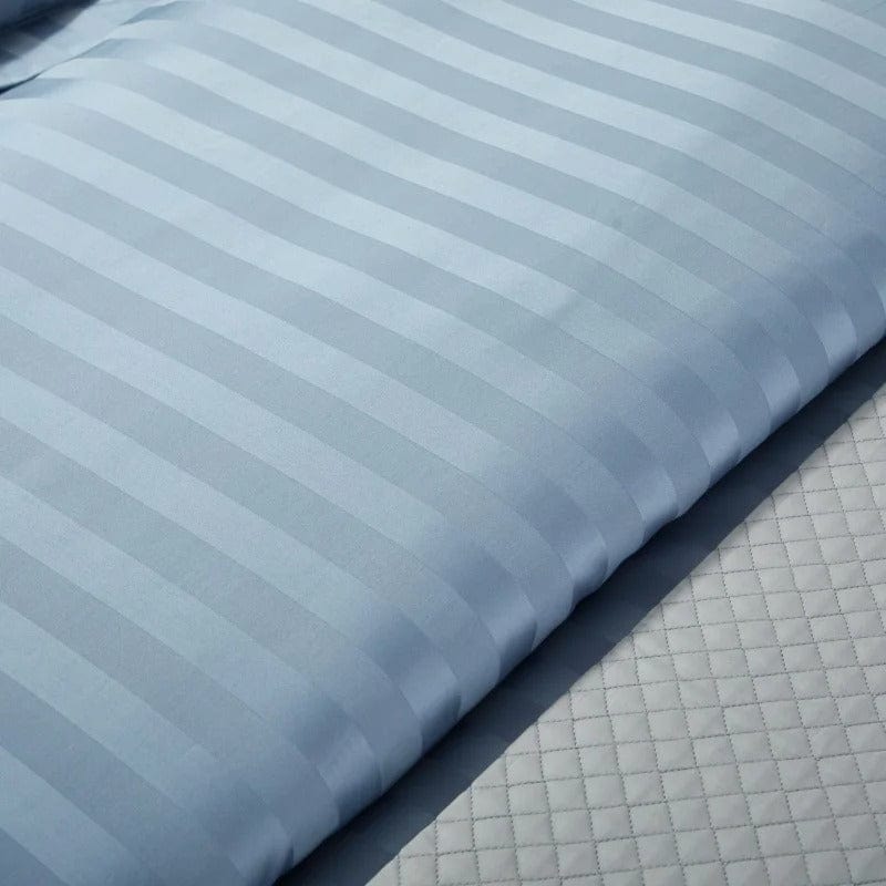 PrestigeBlue - Luxury Egyptian Cotton Duvet Cover