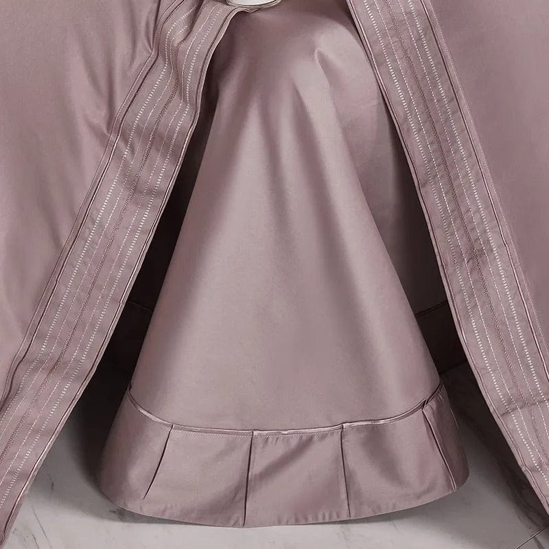 Luxxe Blush – Elegant Egyptian Cotton Duvet Cover Set
