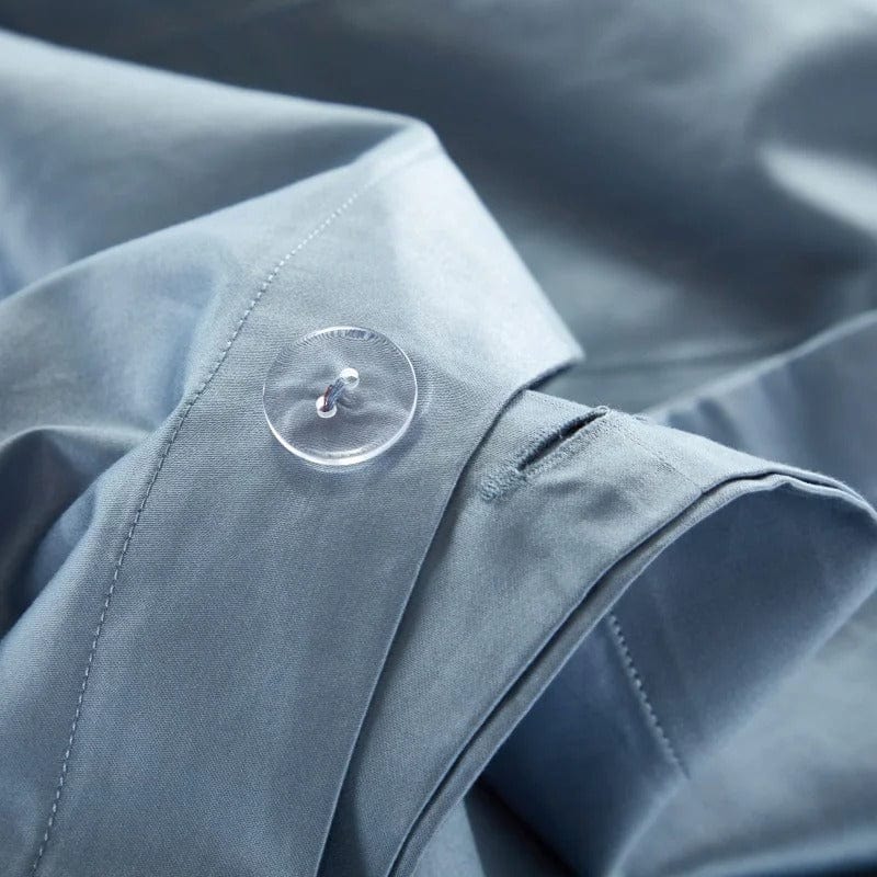 PrestigeBlue - Luxury Egyptian Cotton Duvet Cover