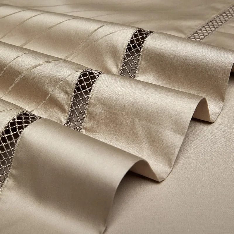 Elegance Gold – Luxury Egyptian Cotton Duvet Cover