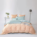 Dream Peach Blue – Luxury Duvet Cover Set