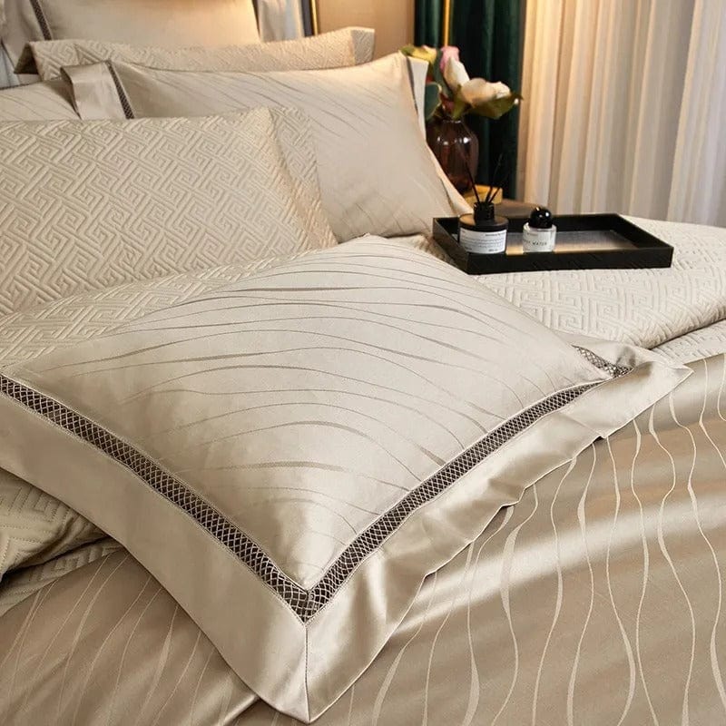 Elegance Gold – Luxury Egyptian Cotton Duvet Cover