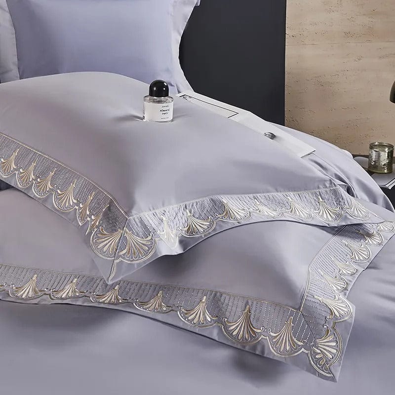 Luxxe Grey - Luxury Egyptian Cotton Duvet Cover Set