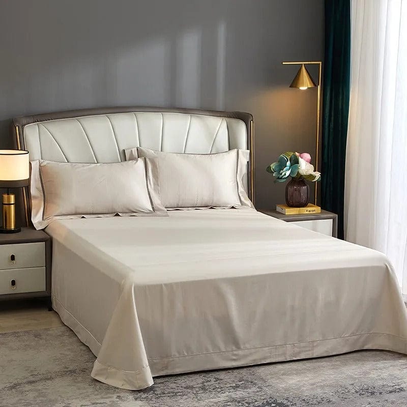 Champagne Elegance – Luxury Egyptian Cotton Duvet Cover Set