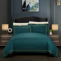 Prestige Green - Luxury Egyptian Cotton Duvet Cover Set
