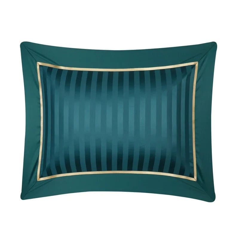 Prestige Green - Luxury Egyptian Cotton Duvet Cover Set