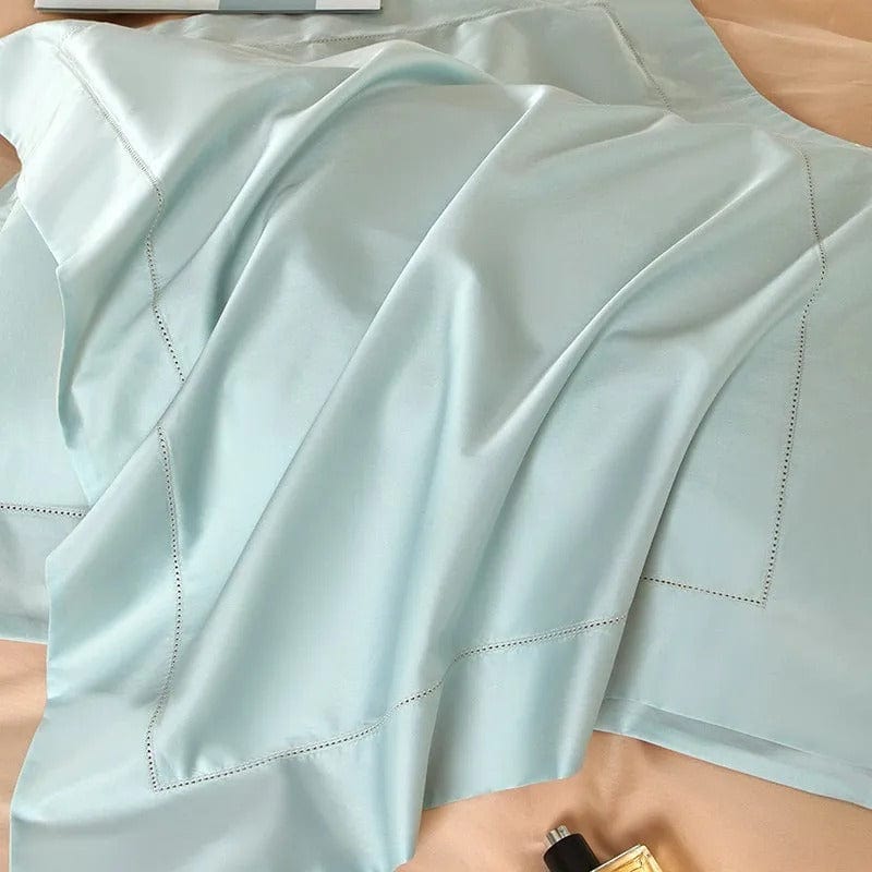 Dream Peach Blue – Luxury Duvet Cover Set