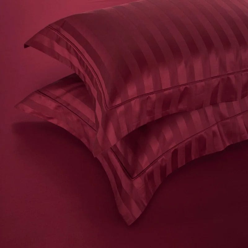 Prestige Wine – Luxury Egyptian Cotton Duvet Cover Set
