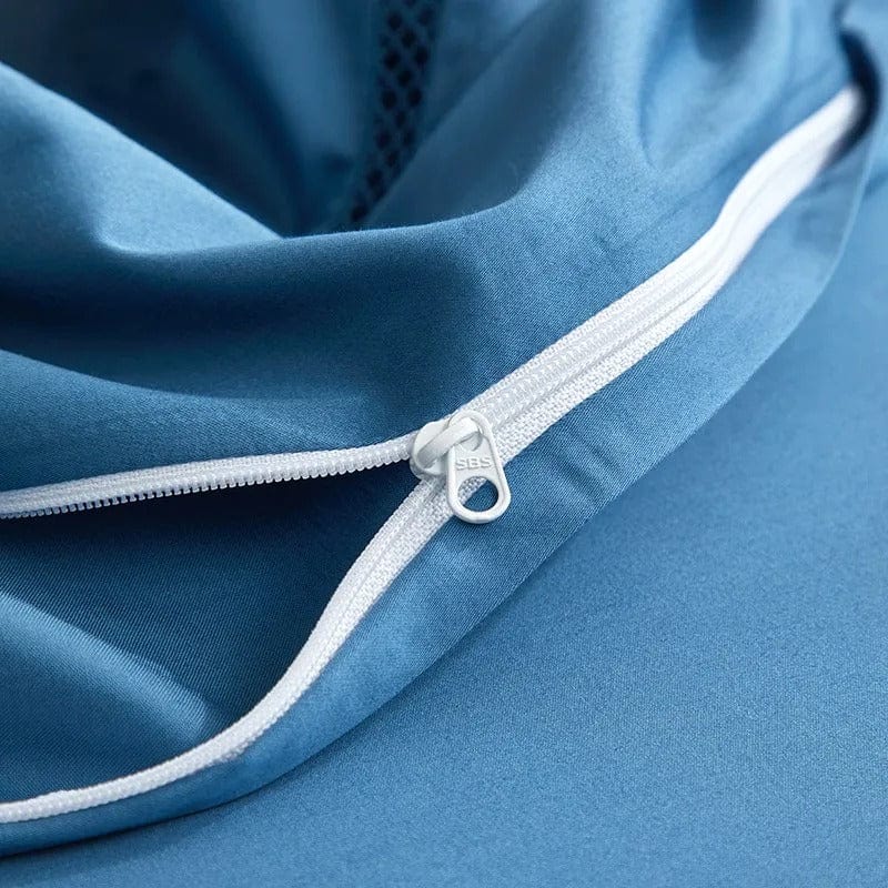 Elegance Blue - Luxury Egyptian Cotton Duvet Cover