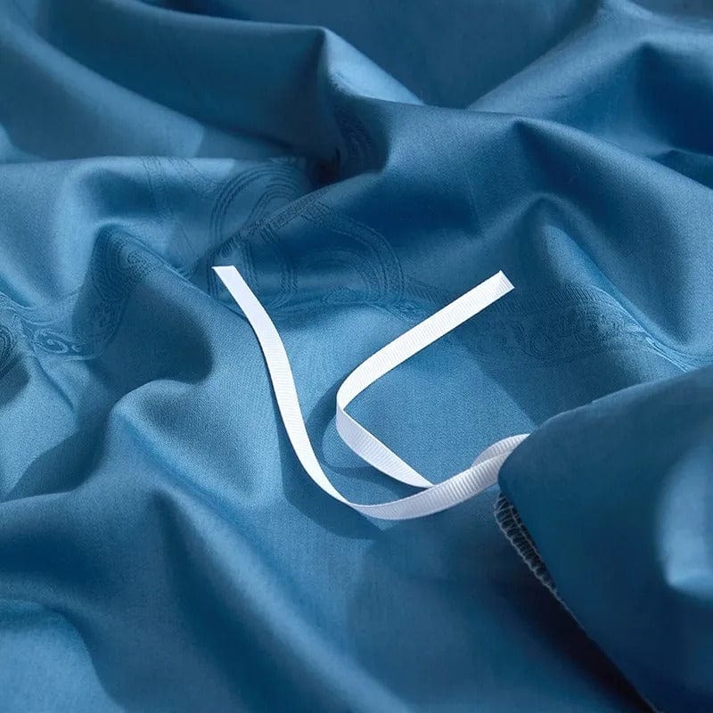 Elegance Blue - Luxury Egyptian Cotton Duvet Cover